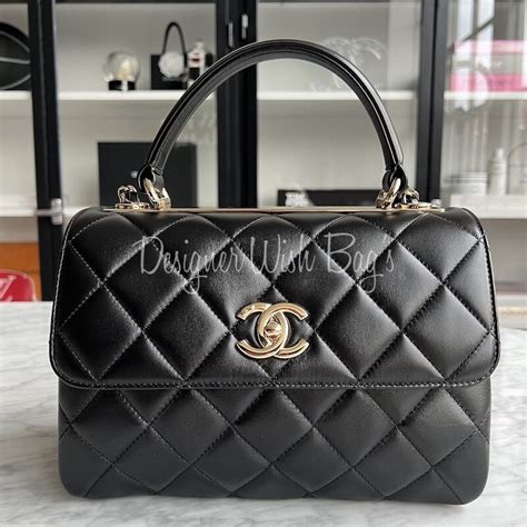 chanel trendy small black|chanel purses sale.